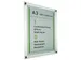 Menoor Deurbord Premium Glasslook A3 Plexiglas