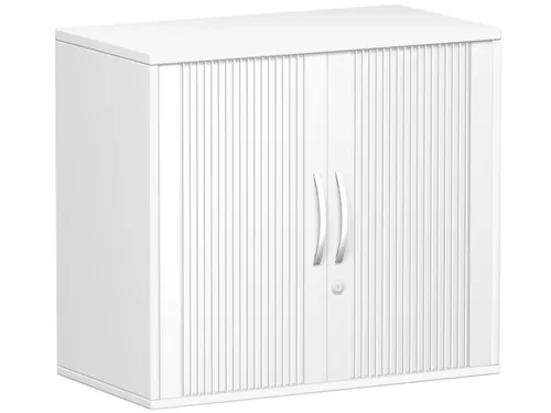 jaloeziedeurkast,HxBxD 720x800x425mm,1xhouten vloer,2 OH,romp wit