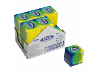 Kleenex 8825 facial tissue 3-laags wit kubus 20x20cm 12 x 56 tissue - 3
