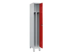 locker voor scheiding van kleding,HxBxD 1950x300x500mm,1vak