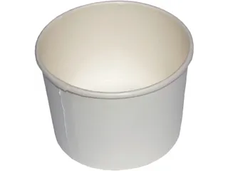 Soepbeker biologisch afbreekbaar karton wit 236ml 1000 stuks - 2