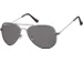 Zonnebril Montana met smoke glas staalkleurig