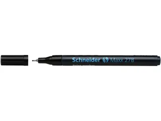 Lakmarker Schneider Maxx 278 0.8mm Zwart - 3