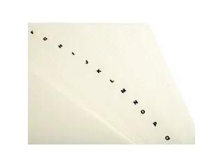 Bedrukte Tabbladen Karton 155g 26-Delig A-z 23-Gaats A4 Ivoor - 7