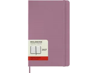 Agenda 2027 Moleskine 12M Daily 1dag/1pagina large hc majestic pink - 1