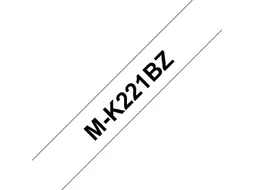 Labeltape Brother P-Touch M-K221BZ 9Mm Zwart Op Wit
