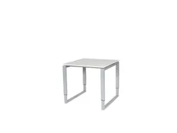 Domino Plus Bureau Hoogte Verstelbaar 800x800mm Grijs 25mm Alu