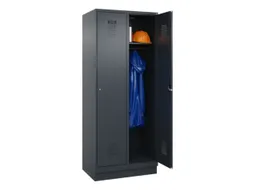 locker,HxBxD 1950x800x500mm,2vak,vak B 400mm,cil.-slot,sokkel