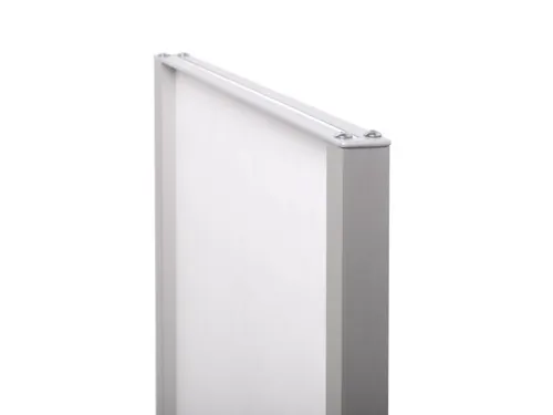 Totem Paneel+ Dubbelzijdige Display 594x1682mm (2xA1) Zilver frame