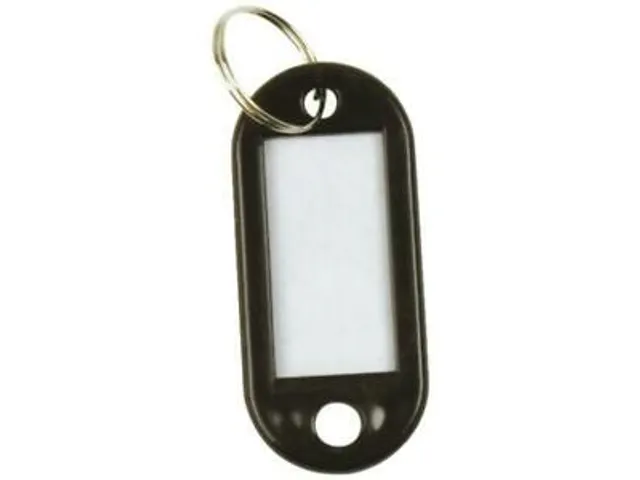 Sleutelhanger Pak Van 10 Stuks Zwart