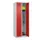 locker,HxBxD 1850x600x500mm,2vak,vak B 300mm,cil.-slot,staand op vloer