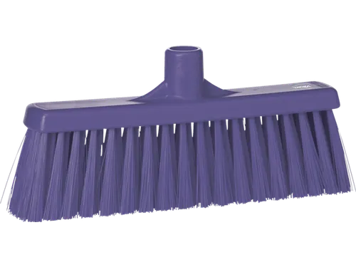 Hygiene 3166-8 veger met rechte nek medium vezels paars 310mm