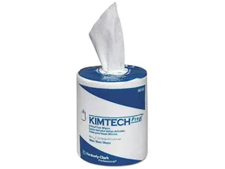 Kimtech 61930 poetsdoek combiroll wit 18x18cm - 1