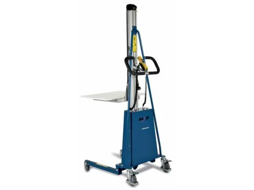 Elektrische Materiaalheffer Staal Platform Kunststof 600x470mm 100kg