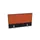 opzetpaneel bureau aanbouw achter B 1000mm CC-zwart BN3012-oranje