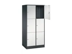 grootvolume-lockersysteem,RAL 7021/RAL 7035,HxBxD 1950x820x600mm
