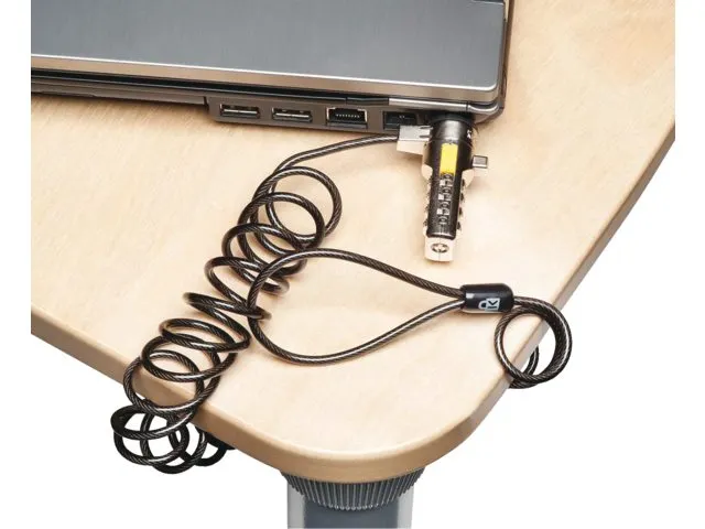 Kit de sécurité Kensington verrou PC portable métal/noir