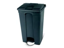 Afvalbak 90 liter HxBxD 820x412x500mm PP grijs