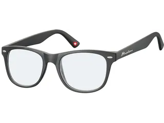 Leesbril Montana +3.00 dpt blue light filter zwart - 1