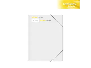 Etiketten universele labels A4 permanent 48,5x25,4mm Wit 4000 stuks - 3
