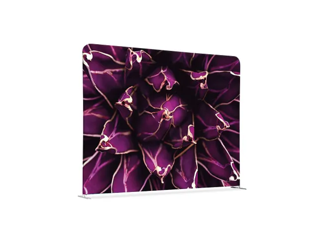 Scheidingswand Textiel 200x150cm Cactus Paars