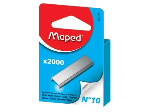 Maped Agrafes N° 10, Boîte De 2.000 Agrafes