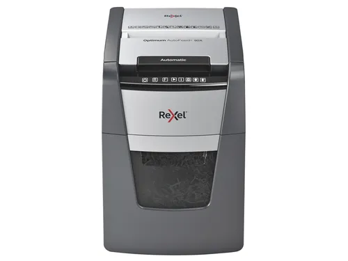 Papiervernietiger Rexel Optimum Auto+ 90X snippers 4x28mm