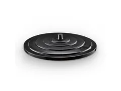 oplegdeksel,HDPE,v. ton inhoud 150l,zwart,meerprijs