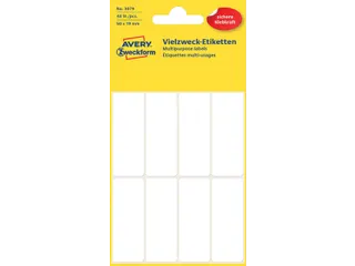 Etiket Avery Zweckform 3079 50x19mm wit 48 stuks - 1