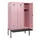 locker met bank,HxBxD 1950x1200x815mm,3vak,vak B 400mm,cilinderslot