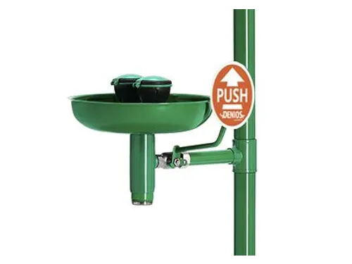 Plens-/Oogdouche,2Sproeikoppen Vast M. Wasbak,75L/Min