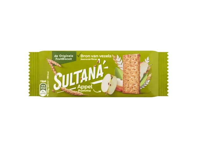 Fruitbiscuit Sultana appel 3-pack