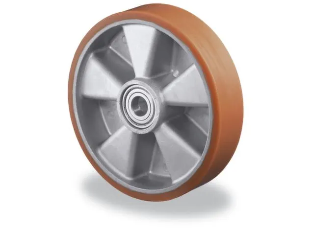Wiel Pu-Band Aluminium Velg Øxb 100X40Mm Draagverm. 280Kg