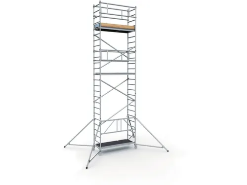 klapsteiger,platform BxD 1800x720mm,steiger H 5,55m,aluminium