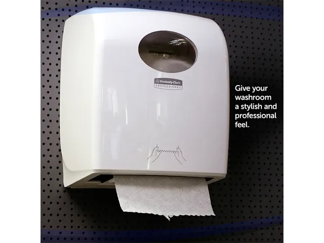 Handdoekroldispenser Kimberly Clark Aquarius wit 6959