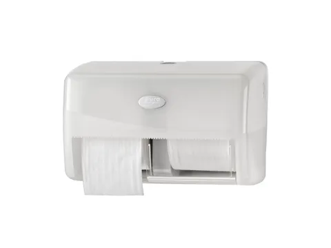 Euro Pearl Toiletpapierdispenser corelessrol Pearl wit