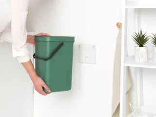 Afvalemmer Sort & Go 12 Liter Groen - 11