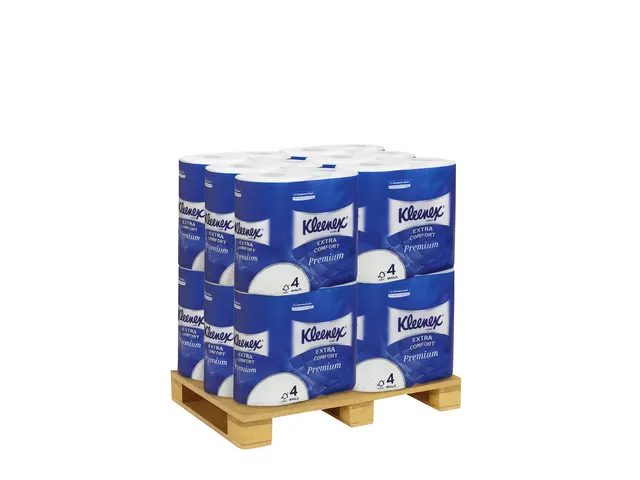 Toiletpapier Kleenex 4-laags 160vel wit 8484 Pallet