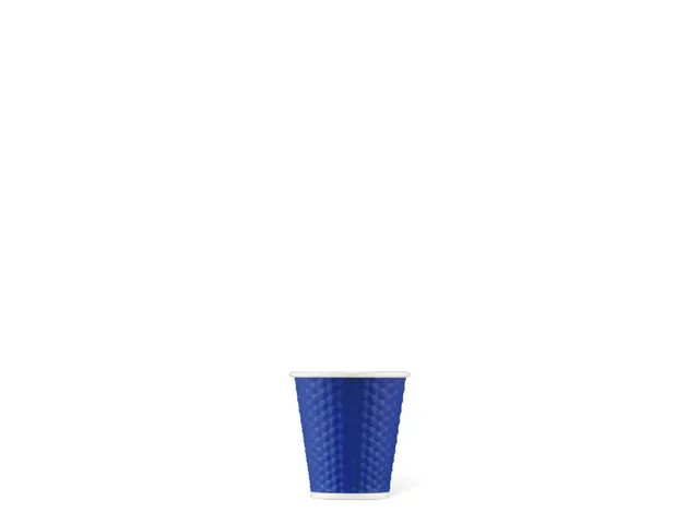 Beker porselein Les Artistes Paris 180ml met siliconen grip Blauw
