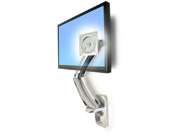 Ergotron MX Wall Mount Monitorarm 42 Inch Aluminium