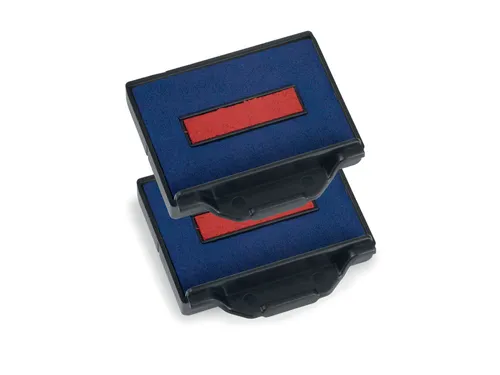 Stempelkussen Trodat Professional 6/50/2 2 stuks blauw en rood