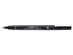 Fineliner Uni-ball Pin 0.3mm rood