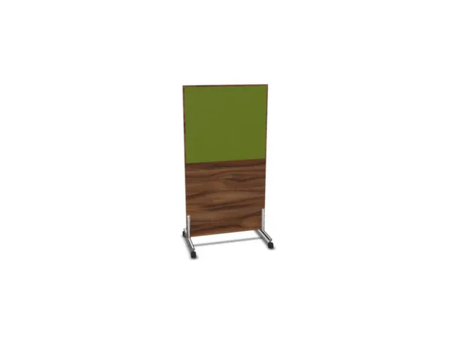 scheidingswand,HxB 1545x800mm,NP-tiepolo nut,BN7048-groen