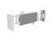 Support universel pour tablette Addit 050 blanc
