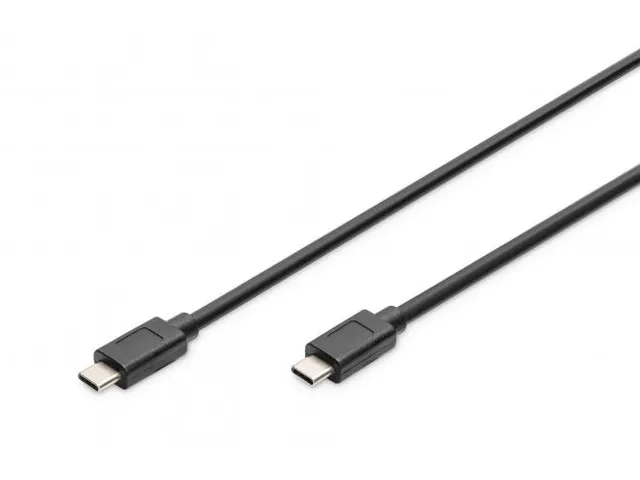 USB Type-C-aansluitkabel Type-C naar C 1m Gen2 5A 10GB 3.1versie Zwart