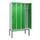 locker voor scheiding van kleding,HxBxD 2120x1200x500mm,4vak