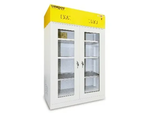 Opbergkast cytostatica CS103GH glazen deuren 1900x600x600mm