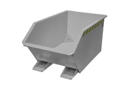 Kiepbak voor spaanders,HxLxB 580x1440x680mm,0,3m³,draagverm. 750kg