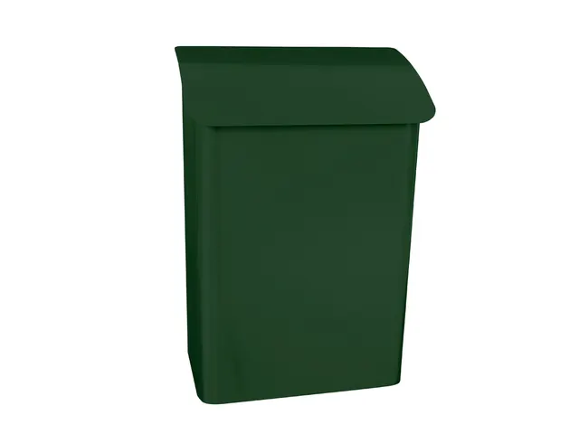 Wandbrievenbus Lugon Groen Staal
