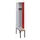 locker met bank,HxBxD 2120x300x815mm,1vak,vak B 300mm,cilinderslot